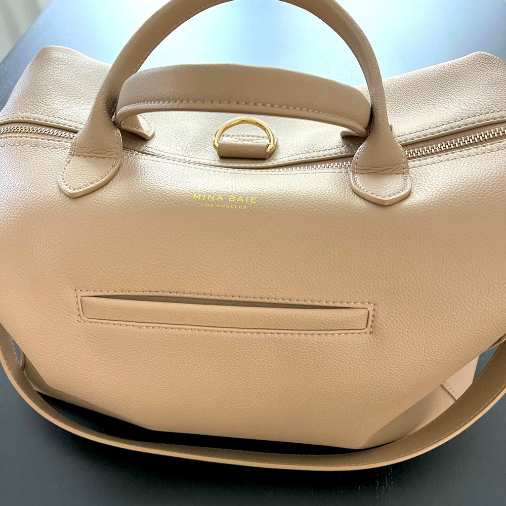 Emmy Midi (Vegan) color Sand. Excellent used condition